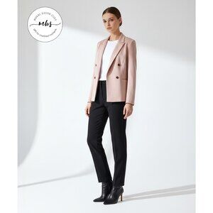 NWOT Riele Knit Double Breasted Blazer Peach Women L